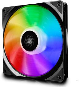 img 3 attached to 💡 DEEPCOOL CF140 2IN1: Ultimate Addressable RGB Fans with Motherboard SYNC and Cable Controller