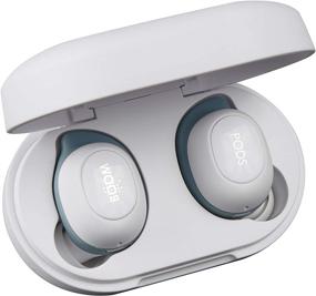 img 4 attached to 🎧 BOOMPODS Boombuds GS True Wireless - Bluetooth наушники: водонепроницаемые, устойчивые к поту, со съемным магнитным футляром для зарядки - лучшие спортивные наушники (белые)