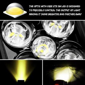 img 1 attached to SWATOW INDUSTRIES LED Cubes Amber: 2PCS 50W 3 Inch LED Pod Lights for Off-Road Vehicles - Waterproof, Yellow LED Fog Lights, Spot Driving Lights, Work Light for Trucks, ATVs, UTVs, Cars, and Boats