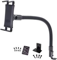 📱 arkon car seat rail/floor mount holder for ipad mini/iphone xs max/xs/xr/x retail - black, ipm688 logo