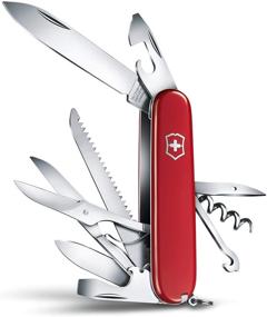 img 3 attached to Red Victorinox Swiss Army Huntsman Pocket Knife