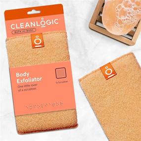img 3 attached to Cleanlogic Small Exfoliating Body Scrubber - Get Smooth Skin with 1 Count