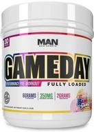 man sports workout rainbow sherbet logo