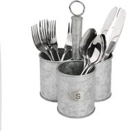 🍴 mind reader stainless steel cutlery & silverware organizer - convenient multi-purpose holder for utensils - sleek silver metal design логотип