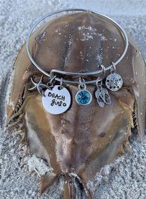 img 3 attached to 🏖️ Infinity Beach Collection: Bracelet for Beach Girls - Life is Better at the Beach, Beach Jewelry Gift