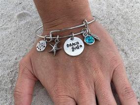 img 2 attached to 🏖️ Infinity Beach Collection: Bracelet for Beach Girls - Life is Better at the Beach, Beach Jewelry Gift