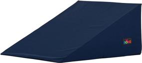 img 4 attached to 🛏️ 12 Inch Blue Bed Wedge by NOVA Medical Products - Lightweight at 1 Pound