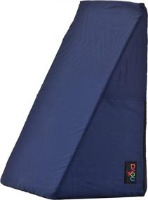 img 3 attached to 🛏️ 12 Inch Blue Bed Wedge by NOVA Medical Products - Lightweight at 1 Pound