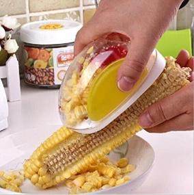 img 4 attached to 🌽 Corn on the Cob Stripper Tool - Streamline Your Kitchen Experience!