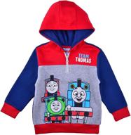 👕 cozy and stylish: thomas & friends pullover hoodie sweater for boys' clothing logo