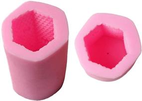 img 1 attached to 🐝 Bee Honeycomb Candle Mold Soap Mold - Buytra 2 Pack 3D Silicone Mold for DIY Beeswax Candle Making, Soap, Lotion Bar, Fondant, Chocolate, Candy, Cake Decorating, Clay Crafting, and More
