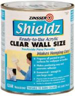 🛡️ rust-oleum 2104 shieldz wall size primer - clear quart: superior protection for walls logo