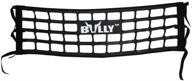 bully tr-03wk heavy duty cargo tailgate net for full size pickup truck cab truck bed - black pack of 1: optimize your truck's cargo space with this durable tailgate net! logo