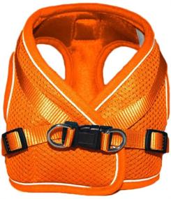 img 2 attached to 🐾 Premium Domkim Soft Mesh No Pull Dog Harness and Leash Set - Ideal for Small to Medium Dogs/Cats - Escape-Proof Walking Cat Harness and Leash Combo