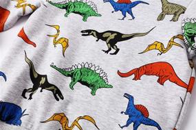 img 2 attached to Toddler Boys Sport Elephant & Dinosaur Sweatshirts - Long Sleeve Pullover Tops for Ages 2-7