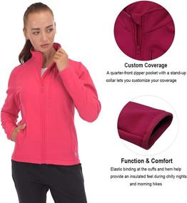 img 1 attached to ARCHAEUS Womens Full Zip Training Athletic Sports & Fitness for Leisure Sports & Game Room