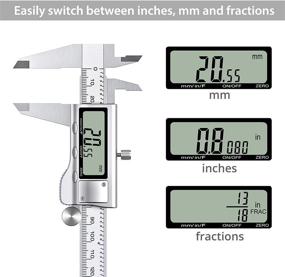 img 2 attached to Precision Measuring with Proster Calipers: Revolutionary Electronic Fractions Technology