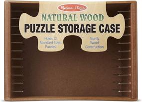 img 2 attached to Melissa Doug Natural Storage Puzzles