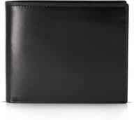 👔 premium genuine leather men's wallets with rfid blocking - stylish accessories for cards, cash & organization logo