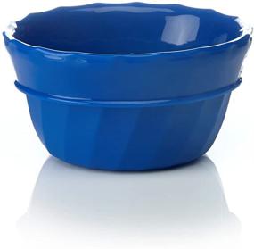 img 2 attached to 🍽️ Универсальная и яркая: гибкая силиконовая миска humangear FlexiBowl (24 унции), оранжевая