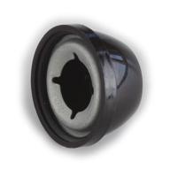 🔩 palnut fasteners 138264000 (kps625210soheb) palnut decorative push-ons - 5/8 stud plastic cap: black, pack of 10 logo