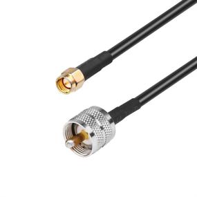 img 3 attached to 🔌 6-Foot Electop PL259 Coaxial Cable for Enhanced Connectivity