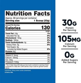 img 3 attached to Nutricost Whey Protein Isolate Unflavored