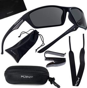 img 4 attached to 😎 Polarized Sports Sunglasses: Unisex UV400 Protection & Glare Blocking