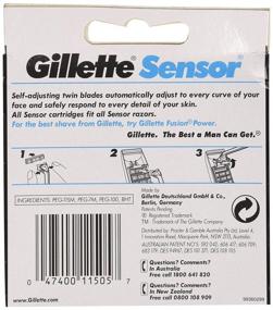 img 2 attached to Ultimate Value: Gillette Sensor Razor Refill Cartridges 20 Count (2x10 Pack)