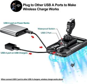 img 2 attached to IMESTOU Waterproof Motorcycle Handlebar Cellphone Cell Phones & Accessories