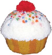 🧁 mcg textiles sweet treats cupcake huggables latch hook kit logo