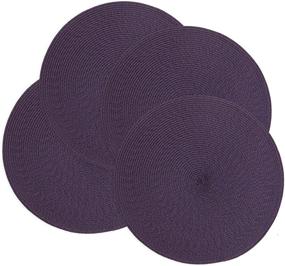 img 4 attached to 🍽️ Doupoo Purple Kitchen Placemats, Resistant and SEO-Friendly