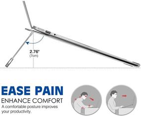 img 3 attached to Подставка для ноутбука/планшета MoKo для улучшенной совместимости