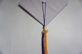 img 3 attached to Stylish Graduation Tassel 2019 with Year Charm by Grad Days in Purple/Gold