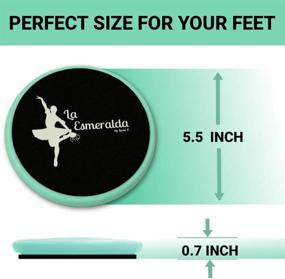 img 3 attached to 🩰 La Esmeralda Ballet Turning Board: Enhancing Turns, Balance, Spotting, Stability, and Beyond with Durable EVA Foam