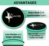 🩰 la esmeralda ballet turning board: enhancing turns, balance, spotting, stability, and beyond with durable eva foam логотип