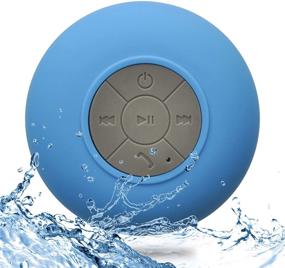img 4 attached to WYNCO Shower Speaker Bluetooth Waterproof Water Resistant Hands-Free Portable Wireless