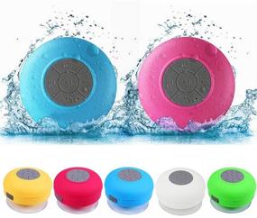 img 2 attached to WYNCO Shower Speaker Bluetooth Waterproof Water Resistant Hands-Free Portable Wireless