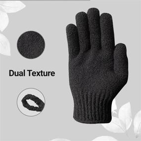 img 1 attached to 🧤 Revitalize Your Skin with EXCLAIM BEAUTY Exfoliating Gloves - Dual Texture Scrubber Gloves for the Ultimate Shower and Spa Experience