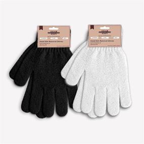 img 4 attached to 🧤 Revitalize Your Skin with EXCLAIM BEAUTY Exfoliating Gloves - Dual Texture Scrubber Gloves for the Ultimate Shower and Spa Experience