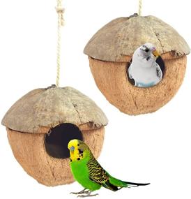 img 4 attached to Breeding Birdhouse Habitats Parakeet Lovebird
