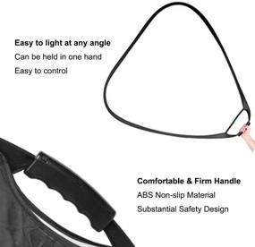 img 2 attached to 📸 Efficient Selens 5-in-1 32 Inch Portable Triangle Reflector: Perfect for Photography & Outdoor Lighting