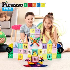 img 3 attached to 🌬️ Enhancing Children's Skills with PicassoTiles Windmill Learning Development Playboards