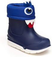 stride rite 360 bellamy snow boot for kids - unisex logo