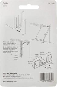 img 2 attached to 🚪 Optimized Pocket Door Jamb Guide for 1-3/8-Inch Thick Doors by Slide-Co 161930