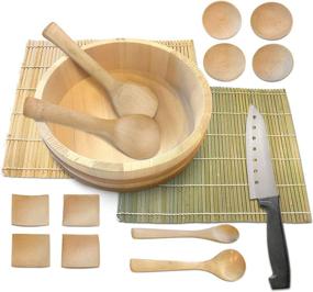 img 3 attached to Master the Art of Sushi with Elvoki Bamboo Sushi Making Kit