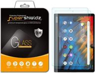 📱 supershieldz tempered glass screen protector for 10.1 inch lenovo yoga smart tab 10.1 - anti-scratch, bubble free - pack of 2 logo