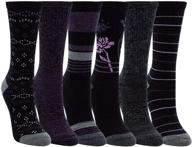 🧦 kirkland signature women's pack of 6 extra-fine merino wool trail socks logo