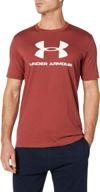 performance and style combined: under armour men's sportstyle logo short sleeve t-shirt logo