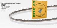 🪚 timber wolf bandsaw blade 142: superior performance for precision woodworking logo